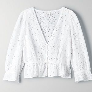 Aritzia Caravan Lace Blouse